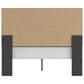 Ashley Zuraleus Queen Upholstered Panel Storage Bed with Two Nightstands in Matte Black, , large