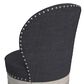 Mayberry Hill Westford Swivel Counter Stool with Charcoal Linen in Grey, , large