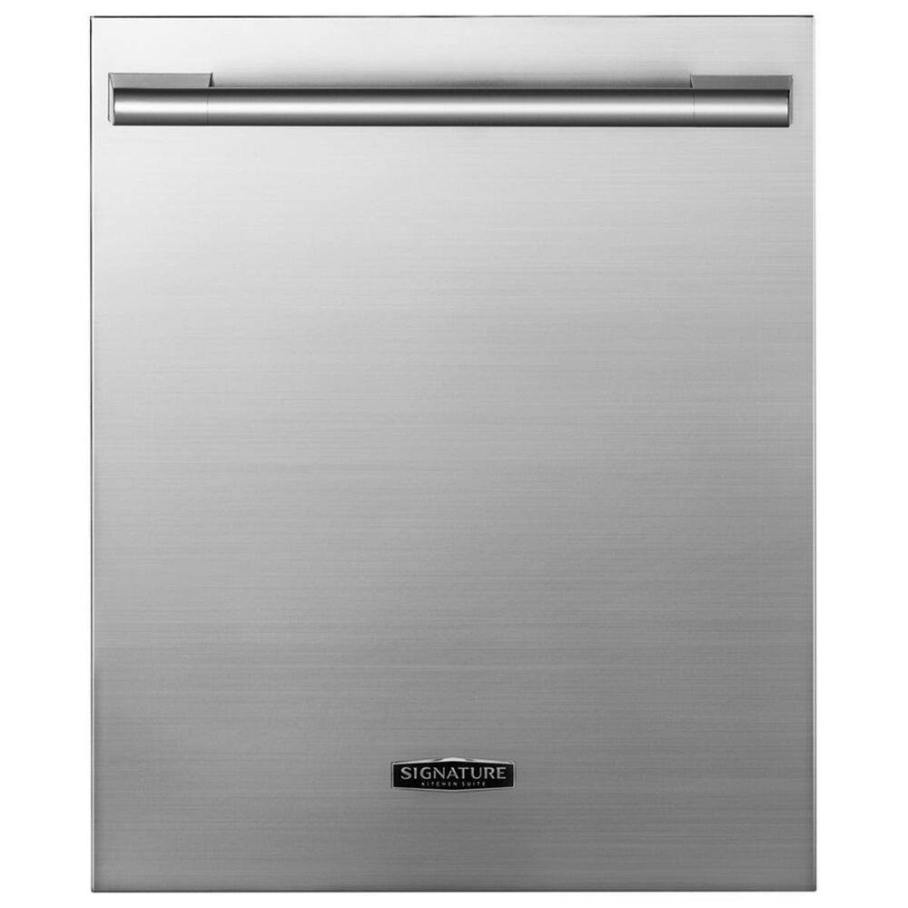 Signature Kitchen Suite 24" Top Control Built-In Dishwasher with Steam in Stainless Steel, , large