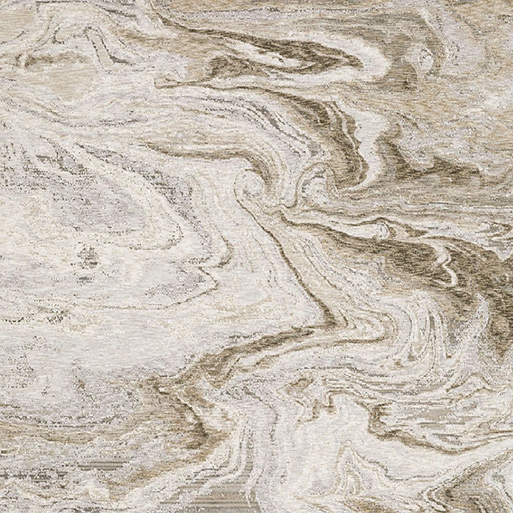 Oriental Weavers Nebulous Dimensional 2&#39;3&quot; x 7&#39;6&quot; Beige Runner, , large