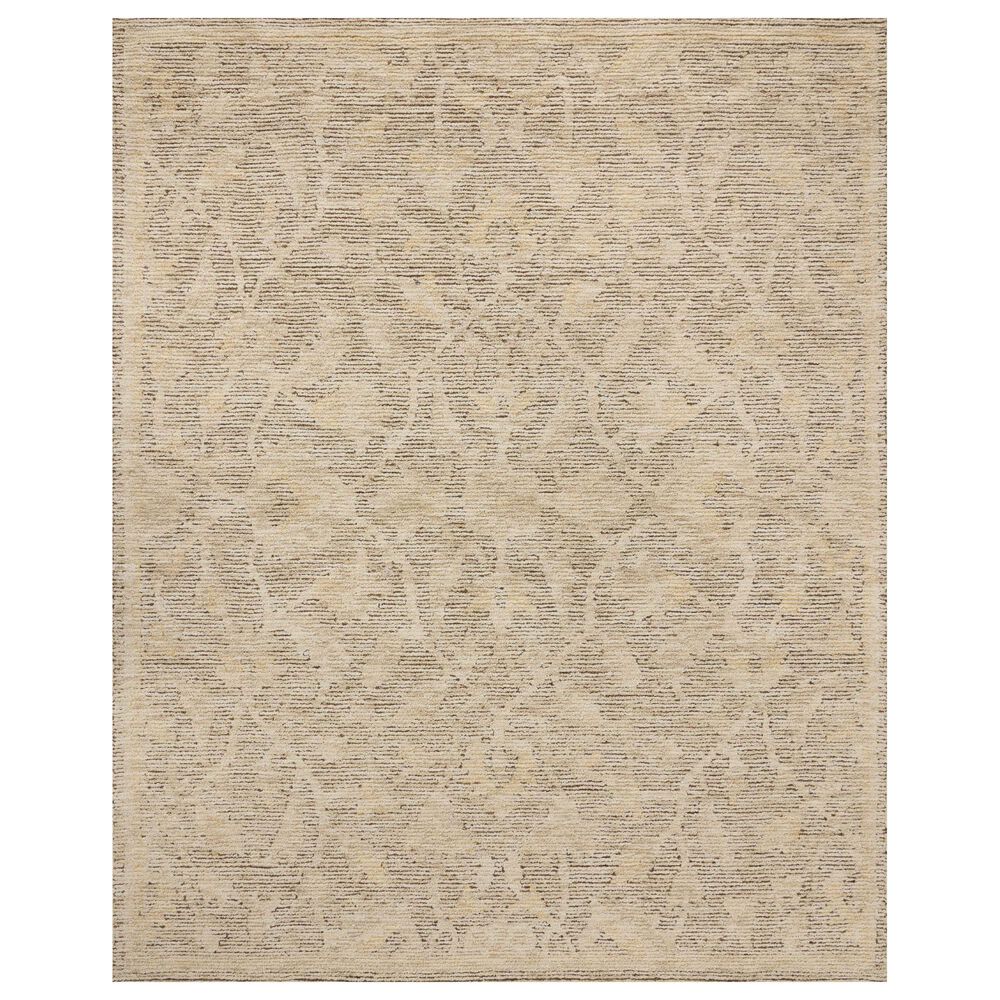 Loloi Penny Coffee and Natural 9"3" x 13" Area Rug, , large