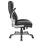 Valor Living Executive Chair with Black Upholstery in Titanium, , large
