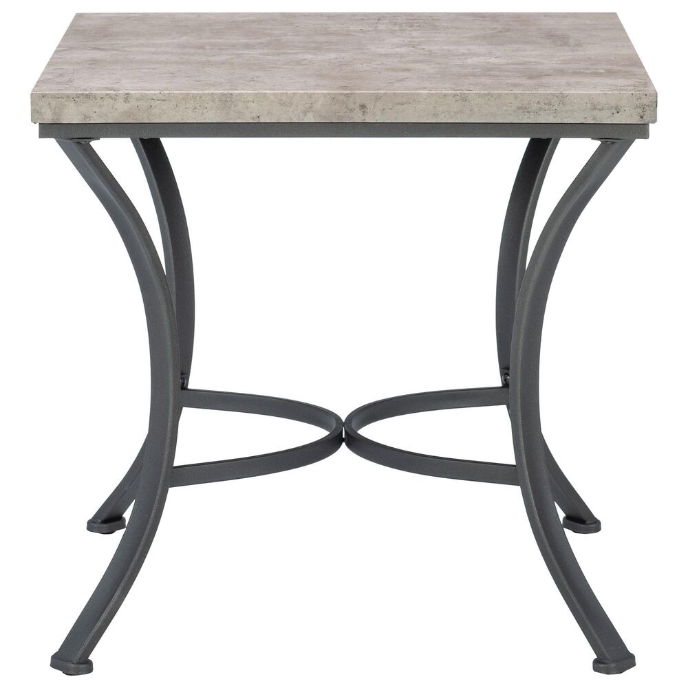 Linon Home Decor Buxton 3-Piece Occasional Table Set in Coal, , large