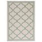 Safavieh Bermuda 6"7" x 9"2" Beige and Green Indoor/Outdoor Area Performance Rug, , large