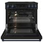 Thor Kitchen Gordon Ramsay 6 Cu. Ft. Professional Induction Range with Blue Handle Kit in Black, , large