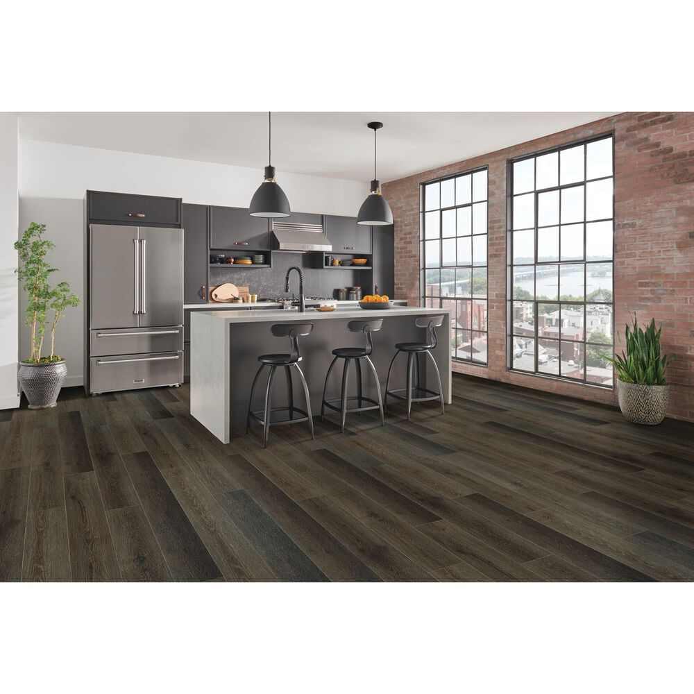 Armstrong Lutea Zen Harbor Brown 7&quot; x 60&quot; Luxury Vinyl Plank, , large