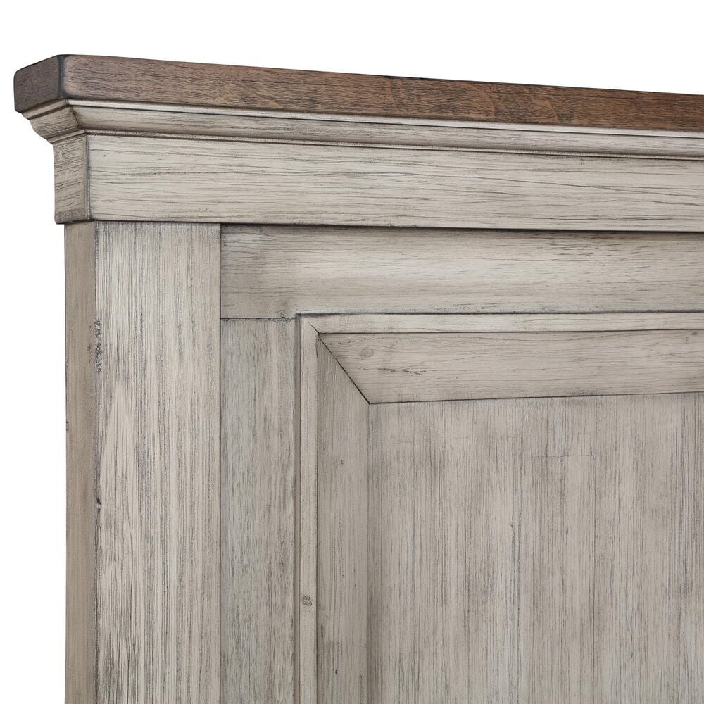 New Heritage Design Mariana King Bed in Vintage Creme, , large