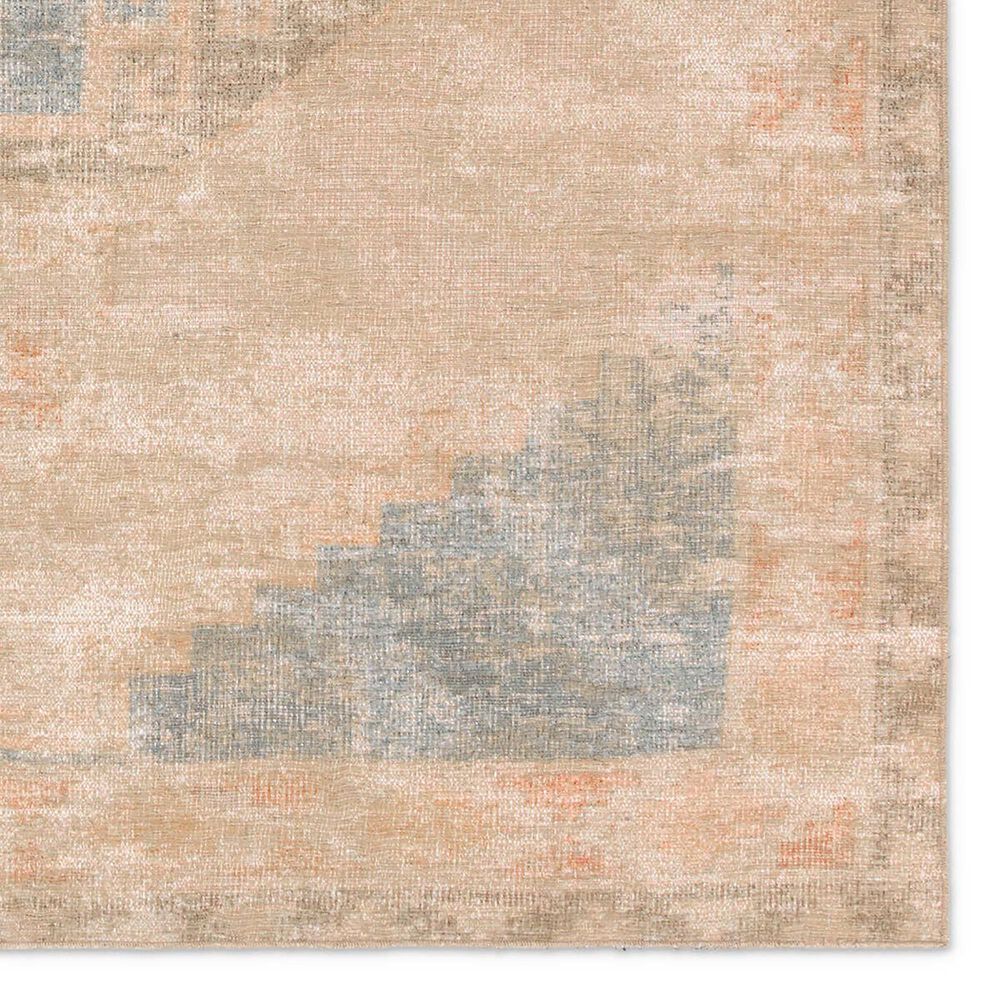 Jaipur Edage Kayell 2&#39;6&quot; x 8&#39; Silver Blue, Sandstorm, Ginger Root and Irish Cream Runner, , large