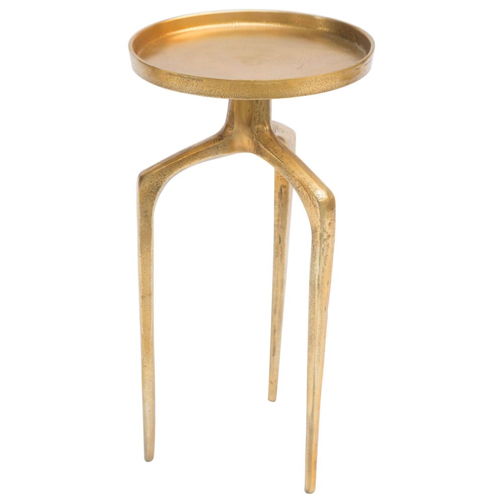 Zuo Modern Como Accent Table in Antique Gold/Gold &#40;Set of 2&#41;, , large