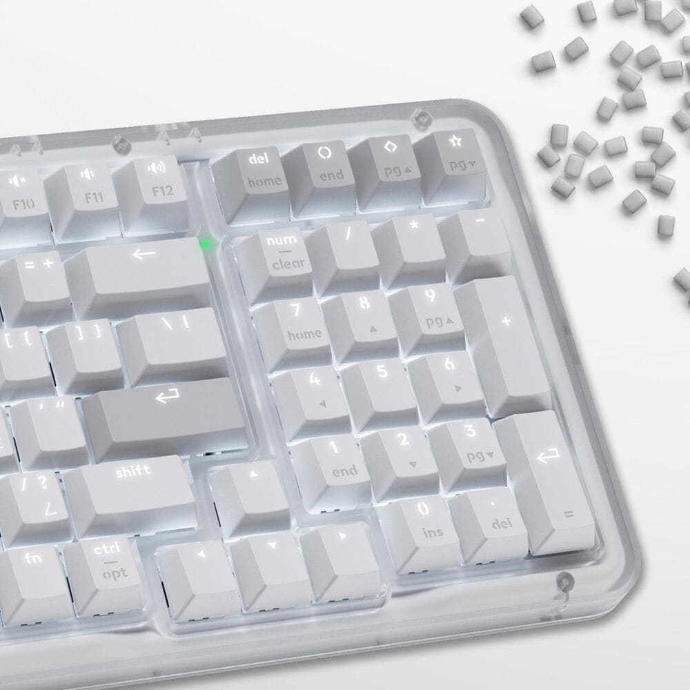 Logitech Alto Keys K98M Wireless Mechanical Keyboard in Off-White, , large