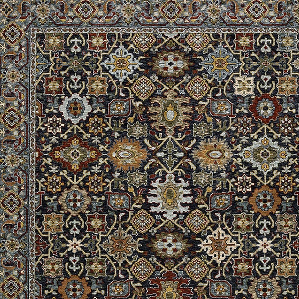 Oriental Weavers Aberdeen Traditional 9&#39;10&quot; x 12&#39;10&quot; Blue Area Rug, , large