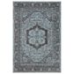 Loloi II Odette 2"7" x 12" Sky and Charcoal Runner, , large