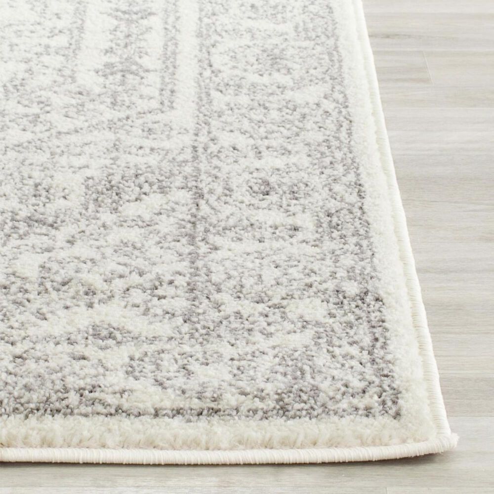 Safavieh Adirondack ADR108B-212 2&#39;6&quot; x 12&#39; Ivory/Silver Runner, , large
