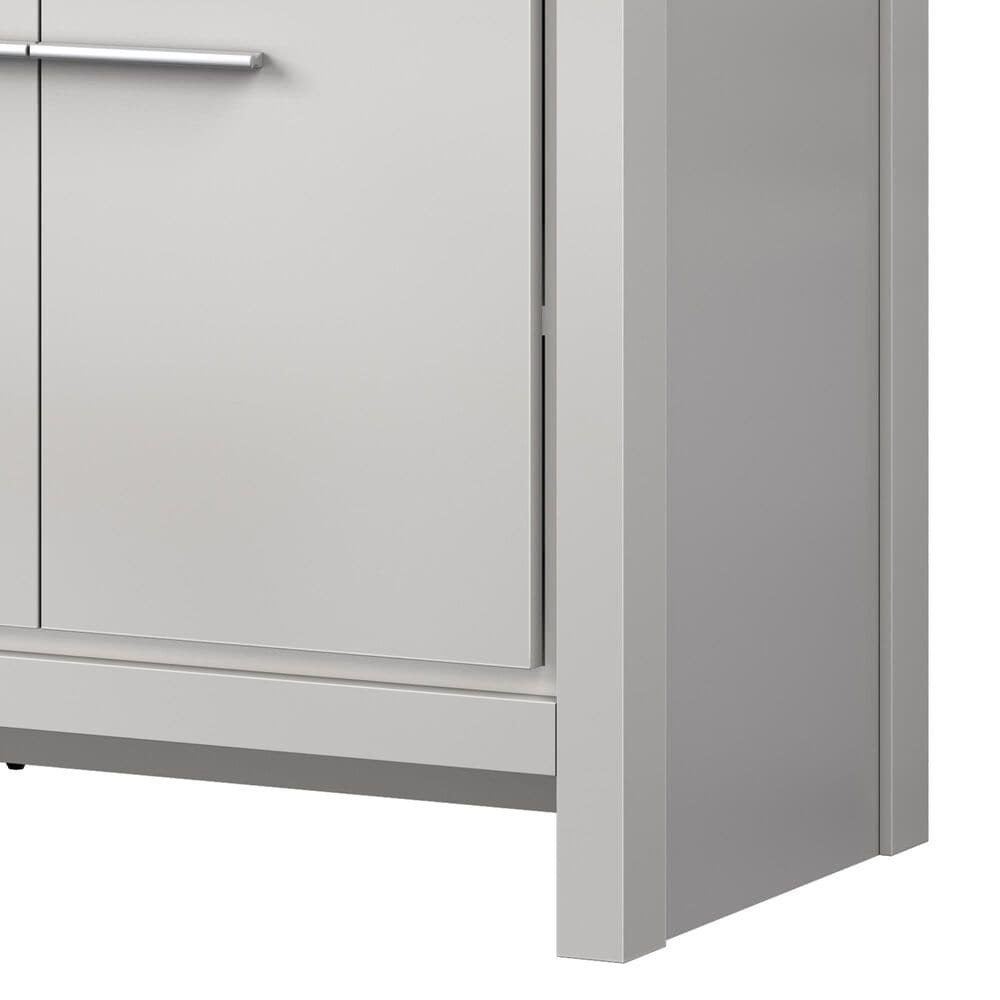 Lexora Home Lafarre 72&quot; Double Bathroom Vanity in White with 2 cm White Quartz Top and Rectangular Sinks, , large