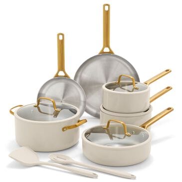 Green Pan Reserve Pro 12-Piece Cookware Set in Cream, , large