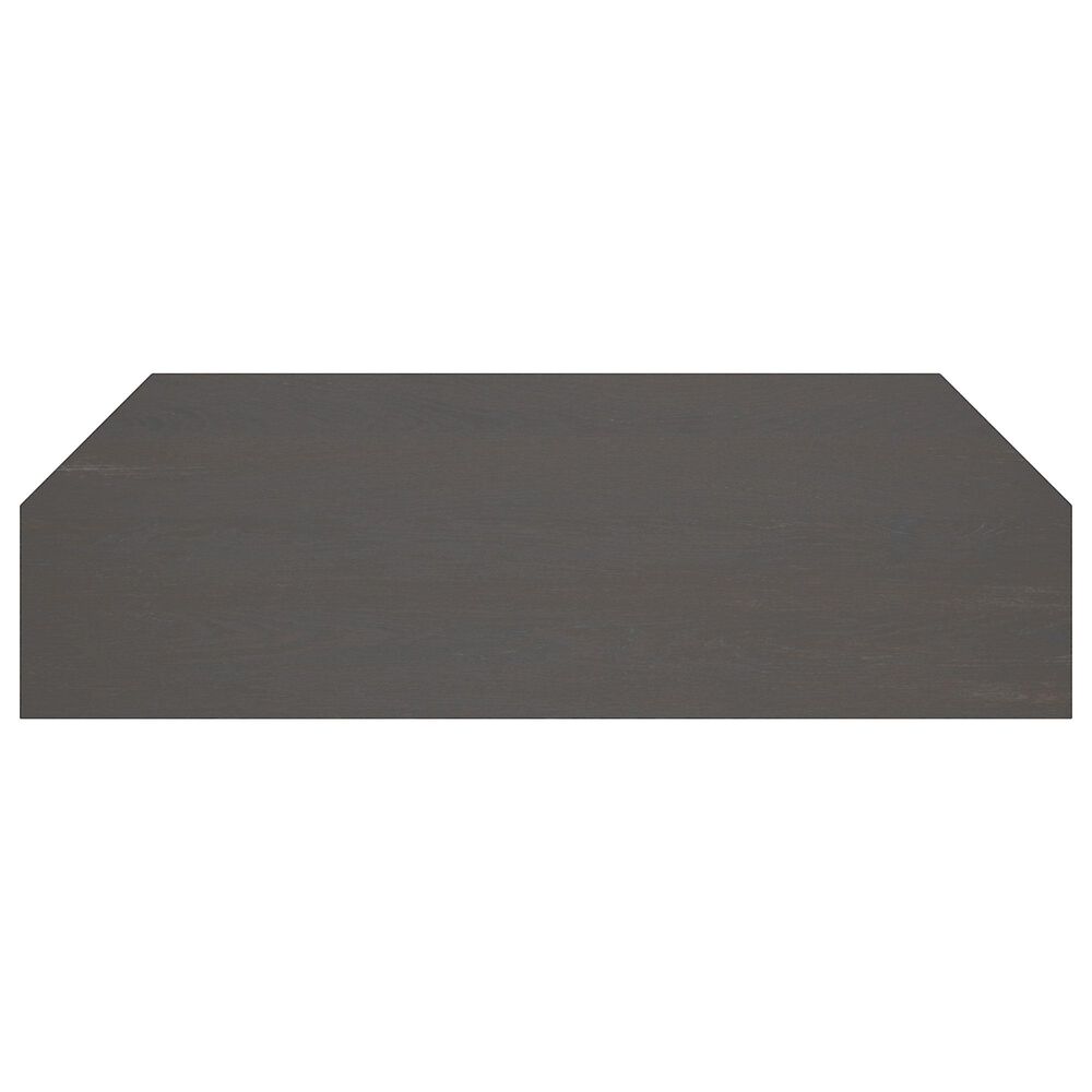 Ashley Dorrinson 48&quot; Corner TV Stand in Antiqued White and Gray, , large