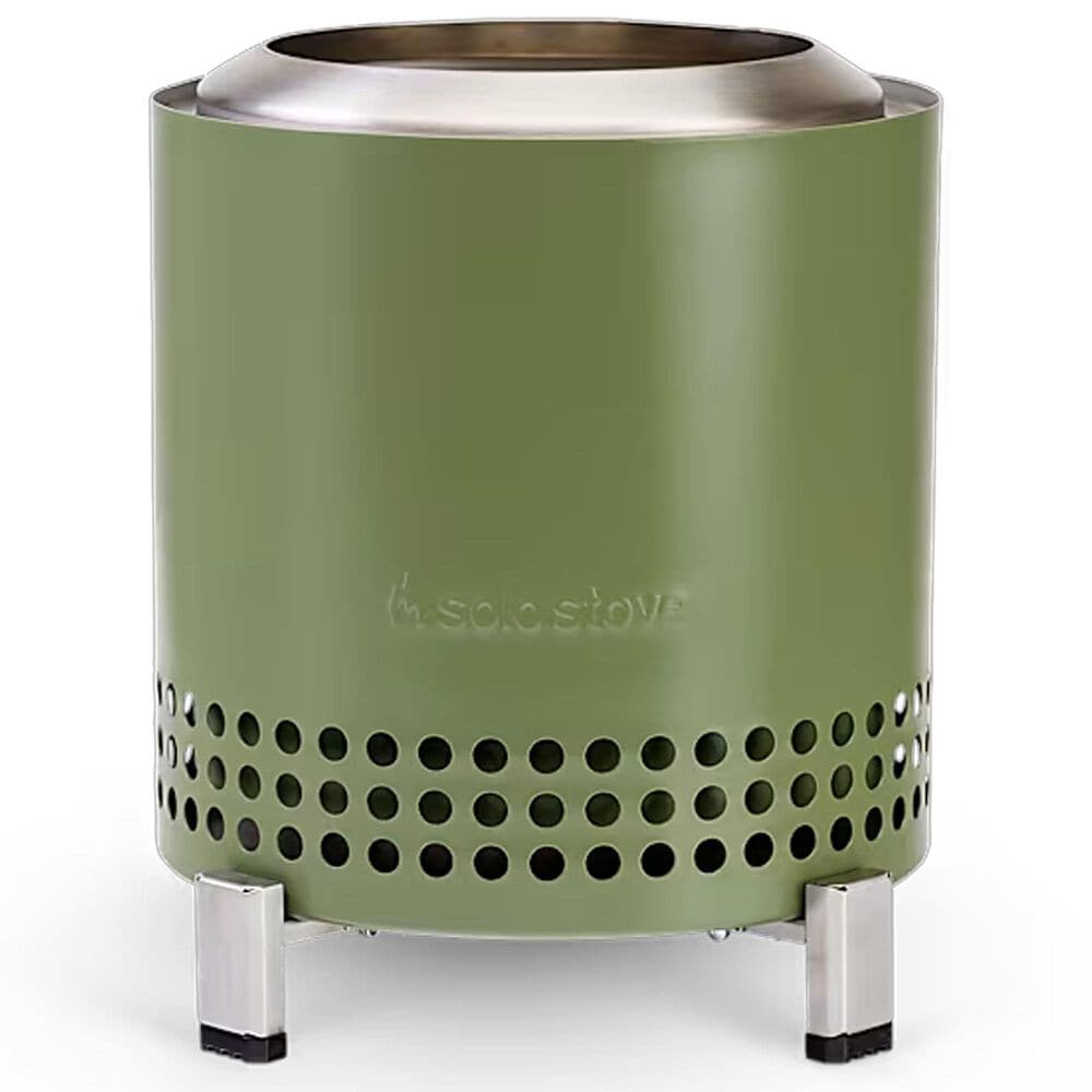 Solo Stove Mesa XL Burning Tabletop Fire Pit in Deep Olive, , large