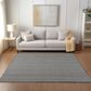 Dalyn Rug Company Provo 9" x 13" Charcoal Indoor/Outdoor Area Rug, , large