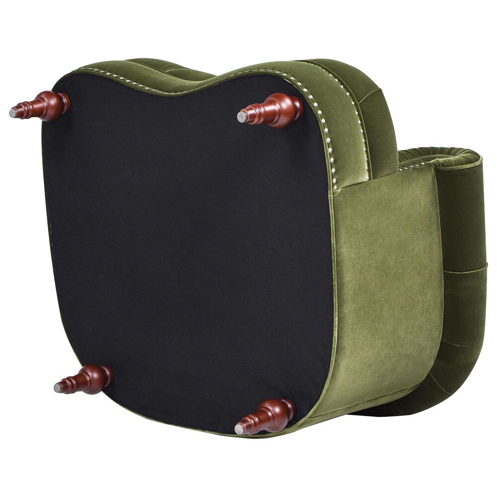 Jennifer Taylor Home La Rosa Accent Chair in Olive Green, , large