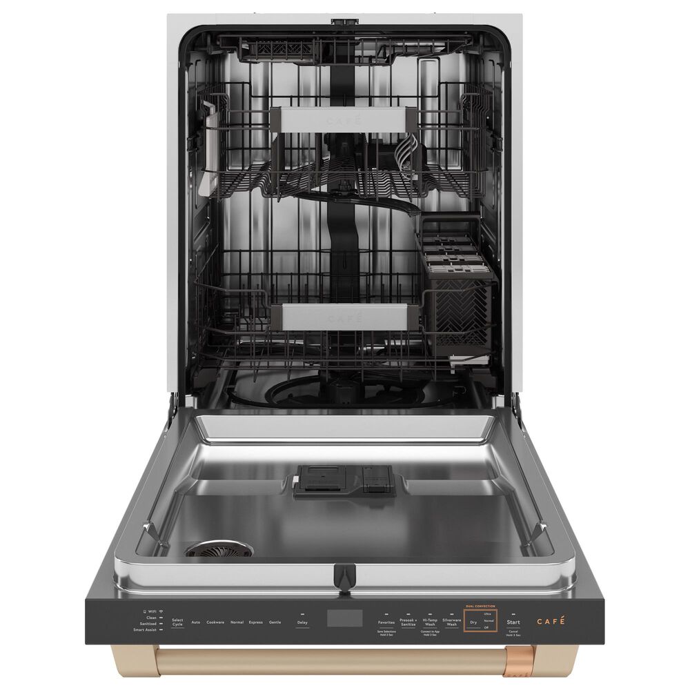 Cafe 24&quot; Fully Integrated Smart Built-In Dishwasher with 44 dBA in Matte White, , large