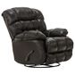 Hartsfield Pendleton Swivel Glider Recliner in Chocolate, , large