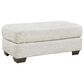 Ashley Brebryan Ottoman in Flannel, , large