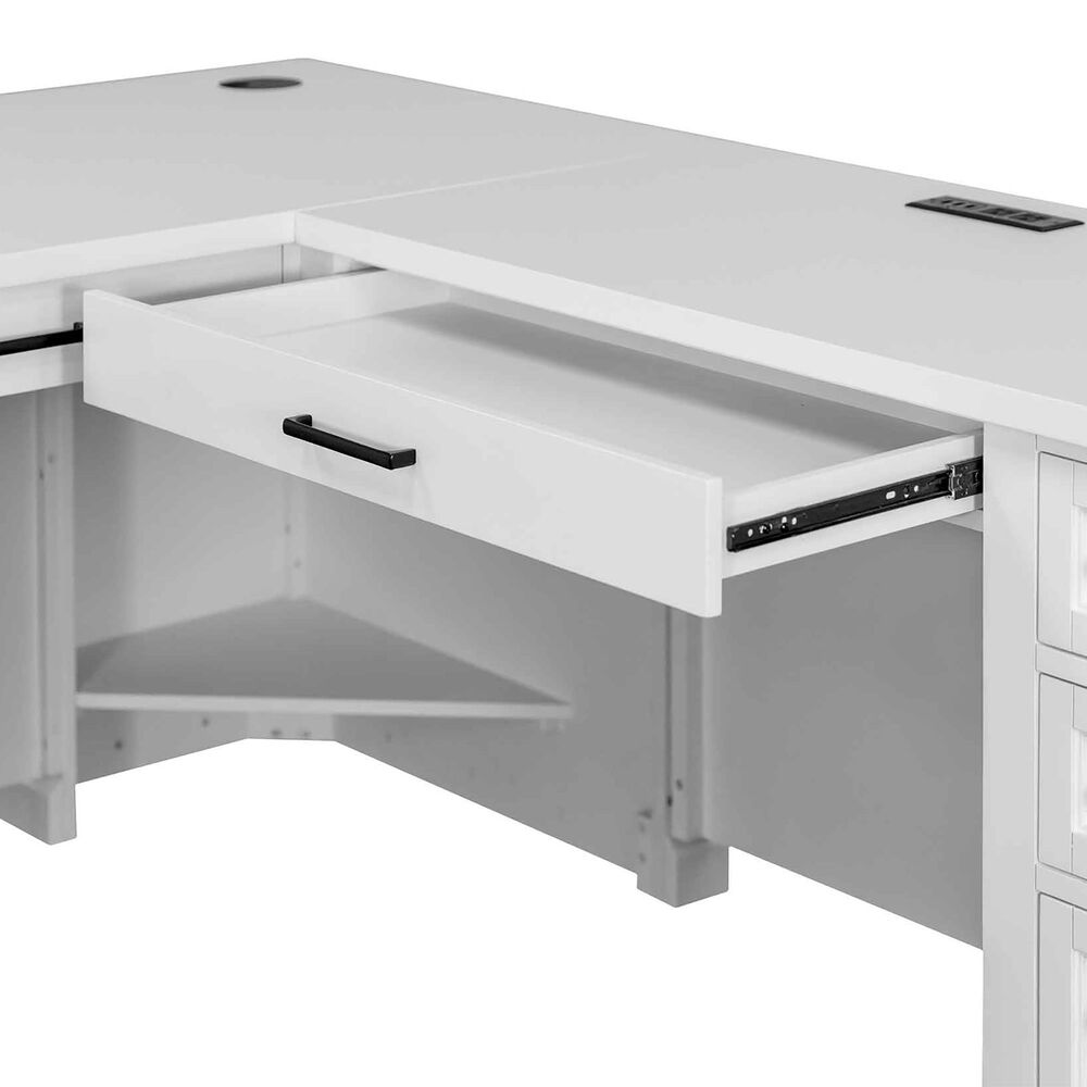 Wycliff Bay PEDASTAL L-DESK, , large