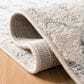 Safavieh Tulum TUL270A 2" x 11" Ivory and Grey Runner, , large
