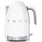 SMEG 1.7L Stainless Steel Retro Style Electric Kettle in White, , large