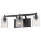 Golden Lighting Travers 3-Light Bath Vanity in Matte Black, , large