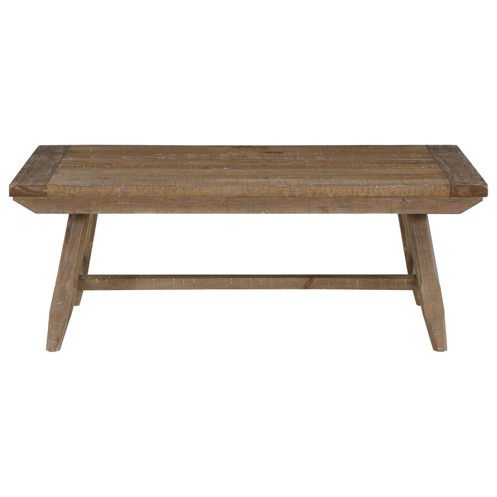 Steve Silver Furniture Riverdale Coffee Table in Driftwood, , large