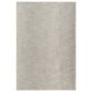 Surya Masterpiece Light Gray and Medium Gray 5" x 7"5" Area Rug, , large