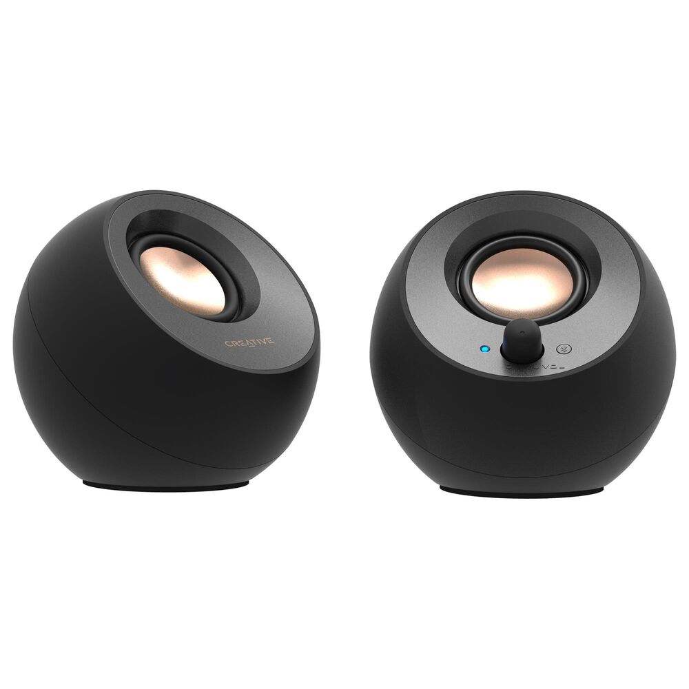 Creative Labs Pebble V3  2.0 USB-C Desktop Speaker with Bluetooth in Black, , large