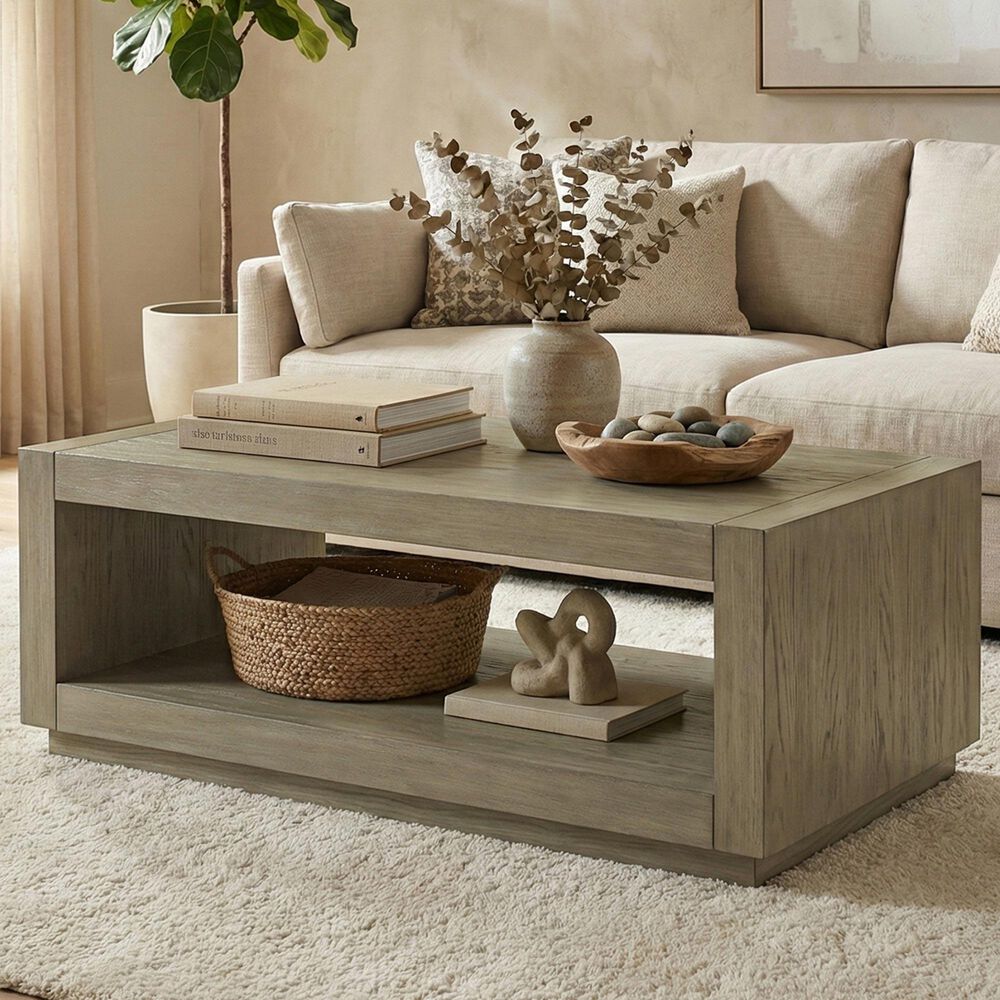 Furniture of America Gryel Coffee Table in Natural, , large