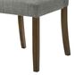 Coaster Cantley Dining Side Chair with Grey Cushion in Rich Brown, , large