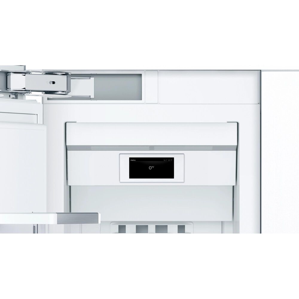 Bosch Benchmark 18&quot; Built-In Custom Panel Single Door Freezer in Stainless Steel, , large