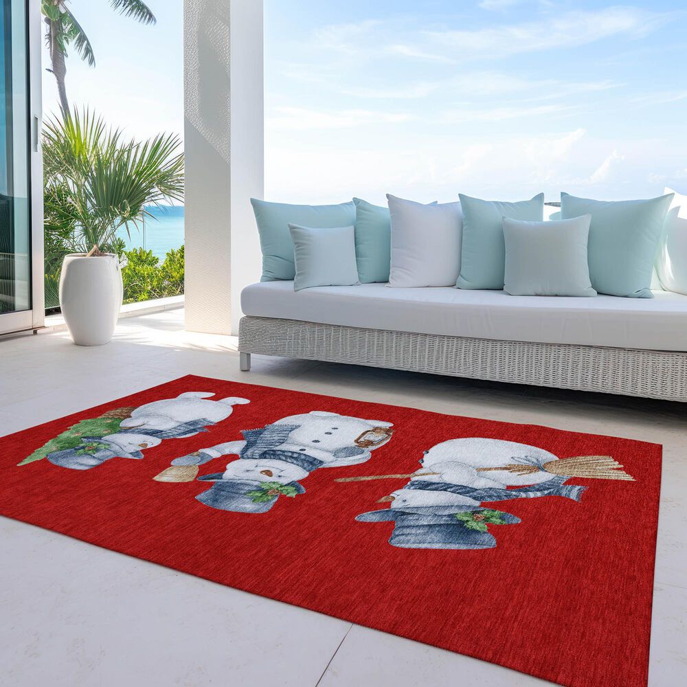 Dalyn Rug Company Wonderland WN34 Red 3&#39; x 5&#39; Area Rug, , large