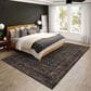 Dalyn Rug Company Jericho Traditional 9" x 12" Midnight Indoor/Outdoor Area Rug, , large