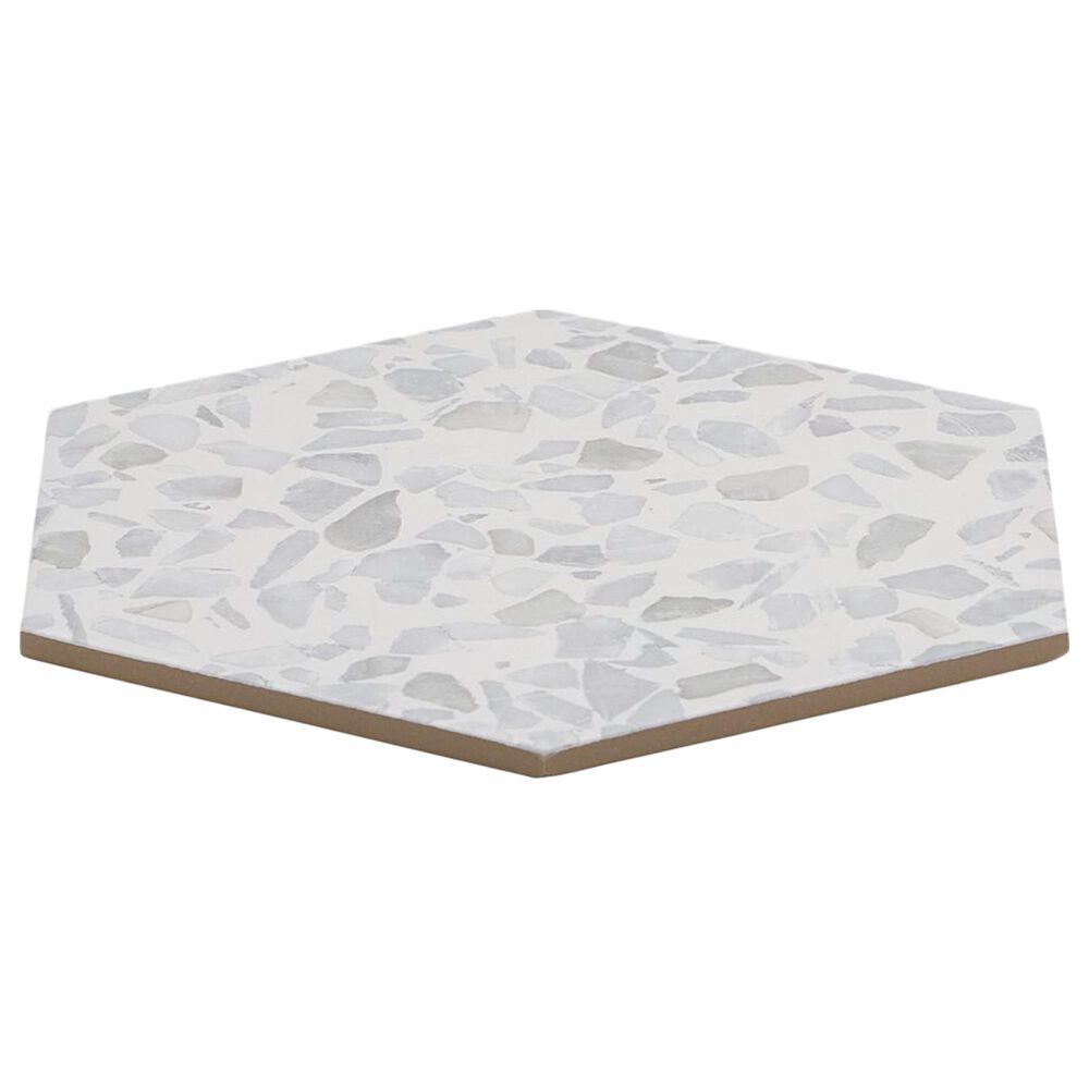 Soho Studio Riazza Hexagon Gray 9&quot; x 10&quot; Porcelain Tile, , large