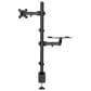 Manhattan Desktop Combo Mount with Monitor Arm and Laptop Stand in Black, , large
