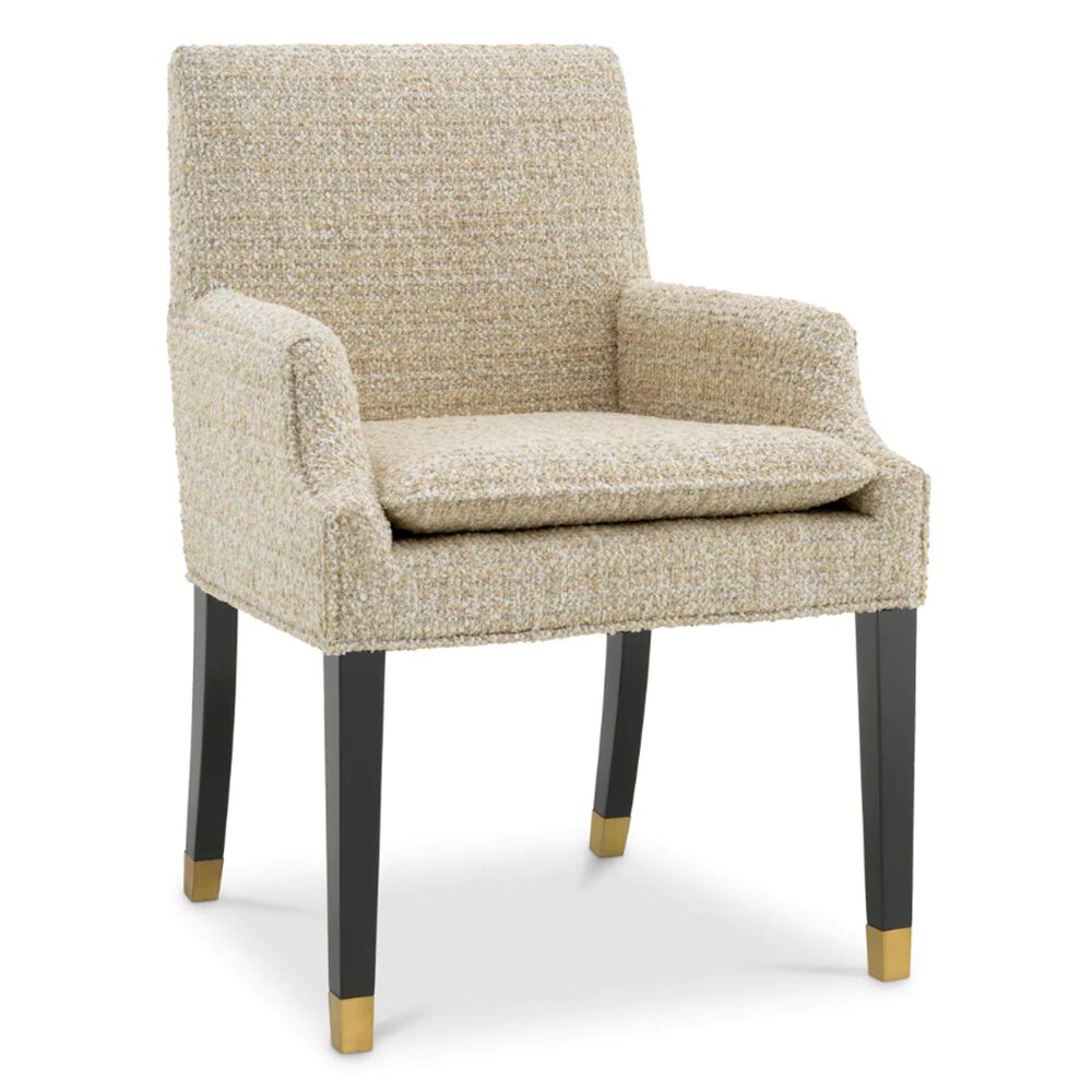 Eichholtz Clayton Arm Chair in Black, , large