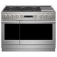 Monogram 48" Dual-Fuel Professional Range with 6 Burners and Steam Clean in Stainless Steel, , large