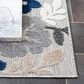 Safavieh Cabana CBN308F 3" x 5" Grey and Blue Indoor/Outdoor Area Performance Rug, , large