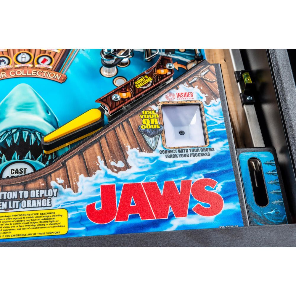 Stern Pinball Jaws Pro Premium Edition Pinball Machine, , large