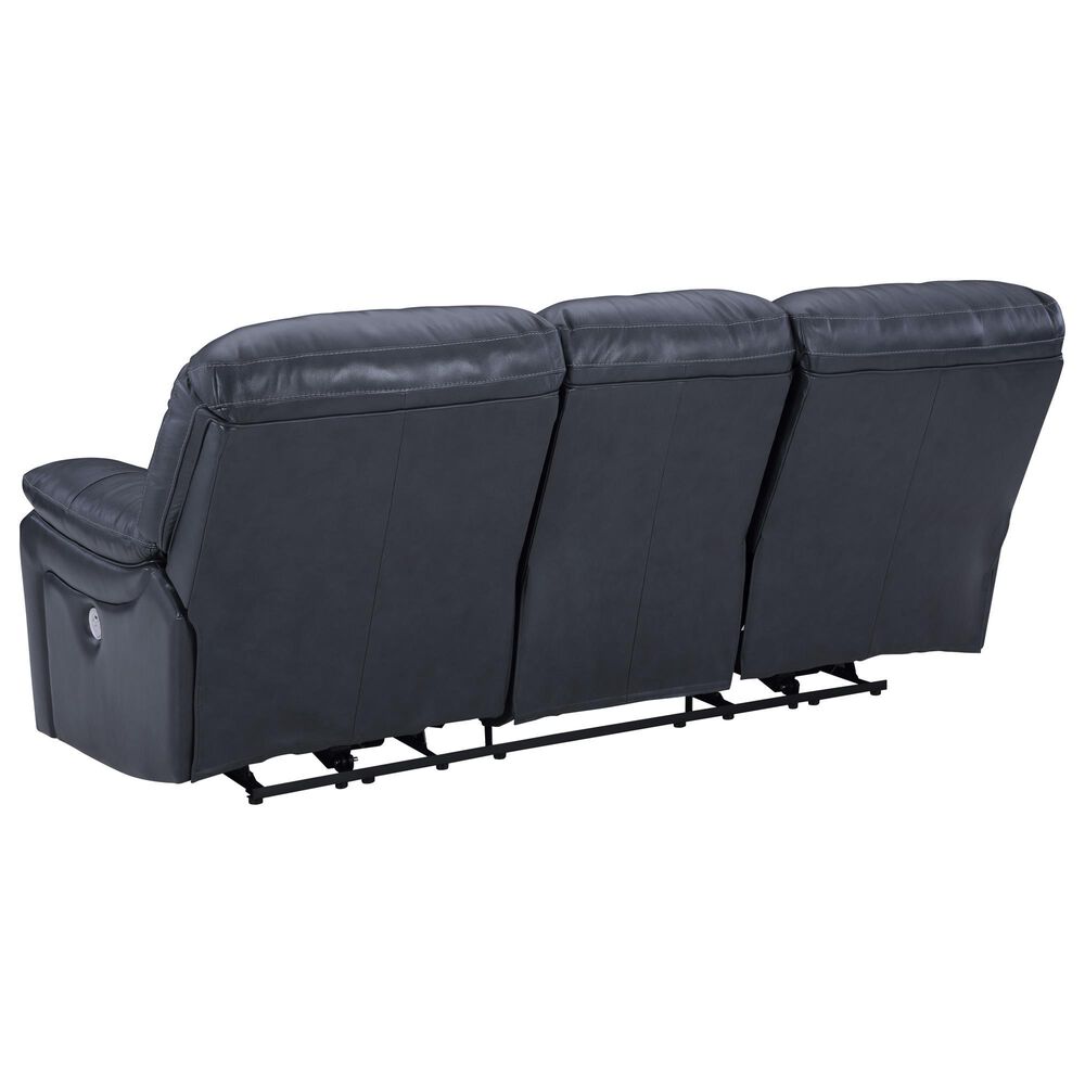 Ashley Leesworth Power Reclining Sofa in Ocean, , large