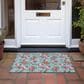 Dalyn Rug Company Wonderland WN30 2"6" x 3"10" Teal Indoor/Outdoor Area Rug, , large
