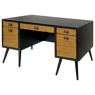 Wycliff Bay Payton Executive Desk in Black, , large