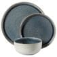 Gibson Overseas, Inc Earnestville 12-Piece Dinnerware Set in Blue, , large