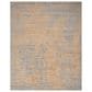 Nourison Harmony 8"6" x 11"6" Grey and Gold Area Rug, , large