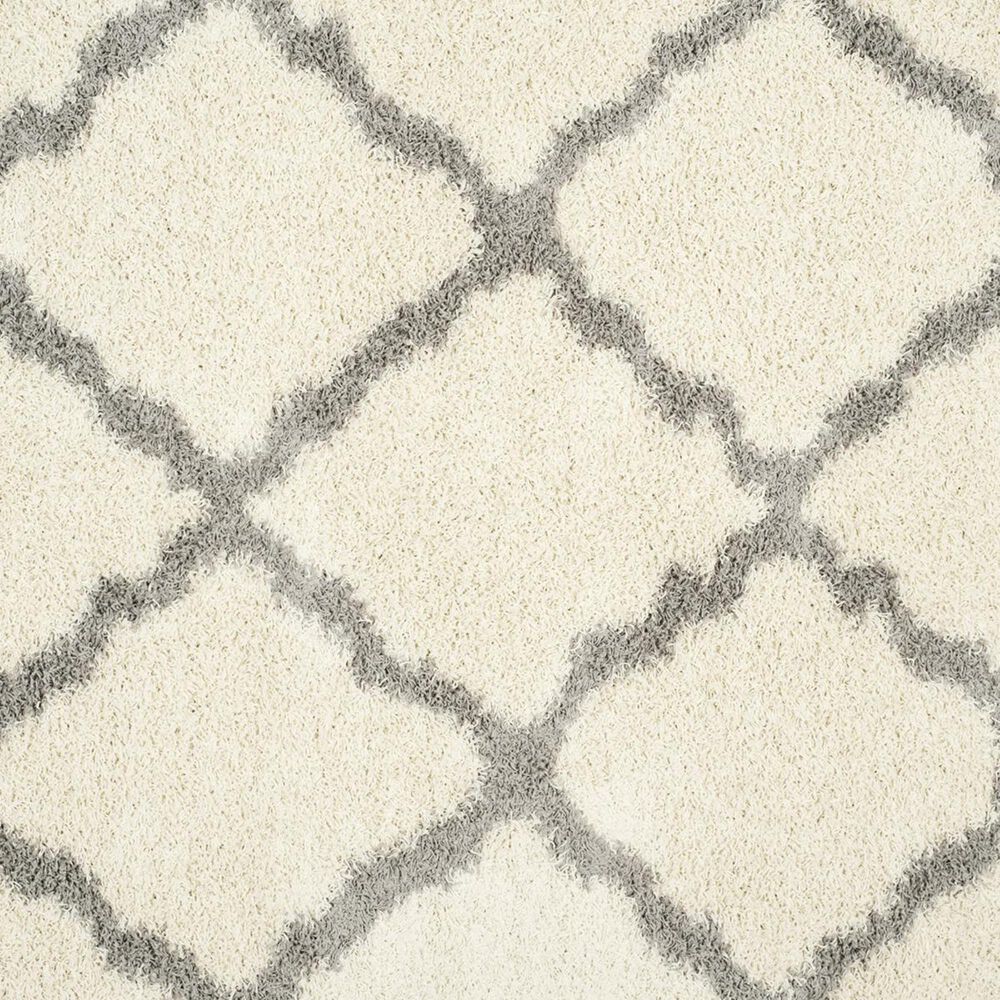 Safavieh Dallas Shag SGD257F-10 10&#39; x 14&#39; Ivory/Grey Area Rug, , large